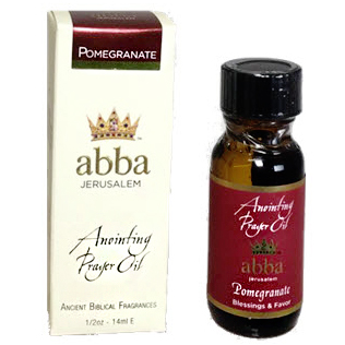 Pomegranate Anointing Prayer Oil 0.5oz - Abba Oils Ltd